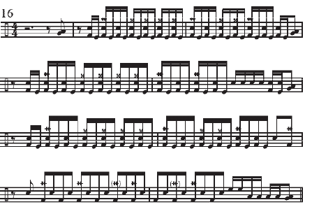 July 2020 Dirk Verbeuren Music notes