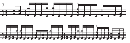 July 2020 Dirk Verbeuren Music notes