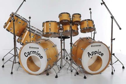 Carmine Appice’s 1976 Realistic Rock Drumset