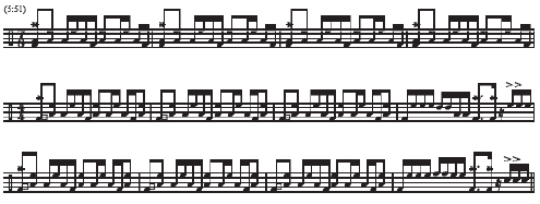 La Villa Strangiato music notes 1 of 2