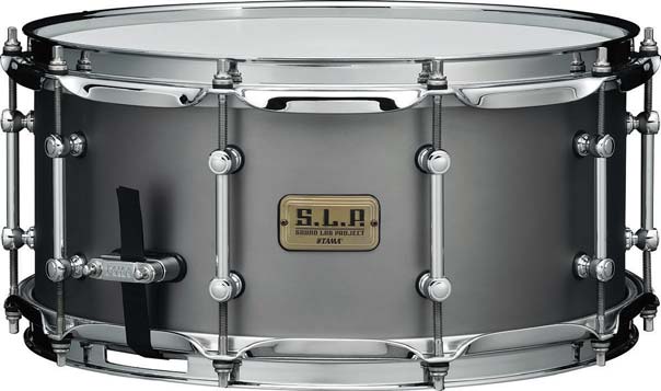 Tama S.L.P. Sonic Stainless Steel and Bold Spotted Gum Snares
