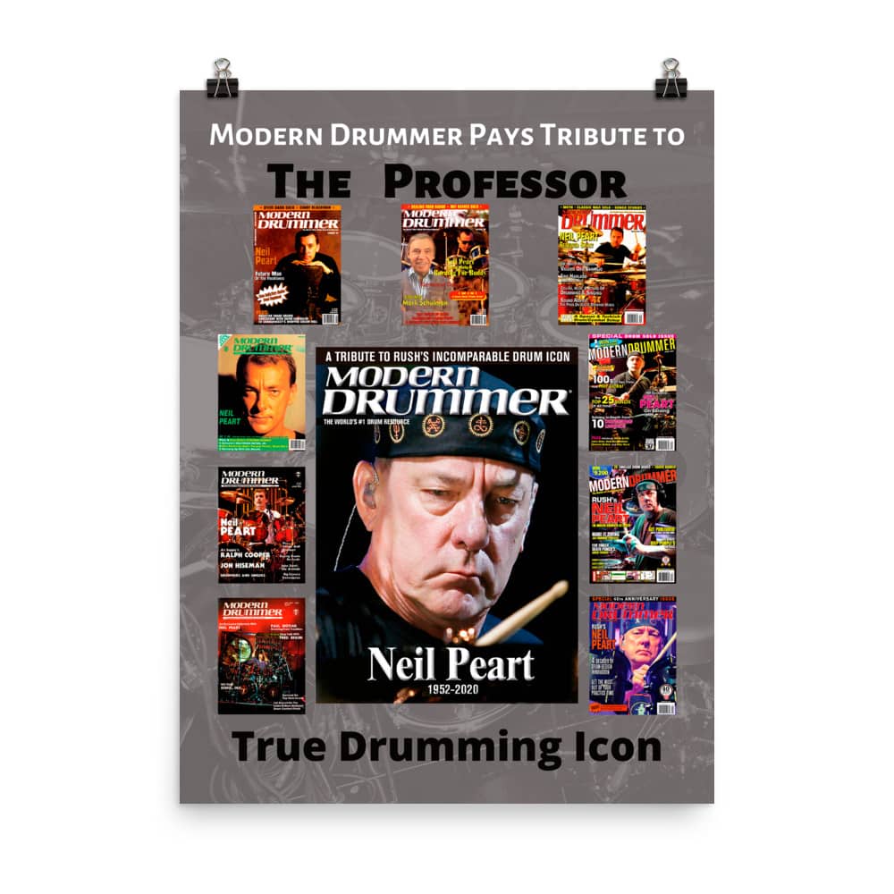 Neil Peart Discusses "De Slagwerker" (courtesy of Drum Channel