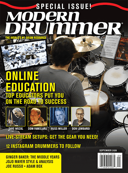 MODERN DRUMMER SEPTEMBER 2020 COVER