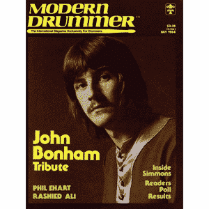 Modern Drummer July 1984 Issue Vol 8 No 7 Cover