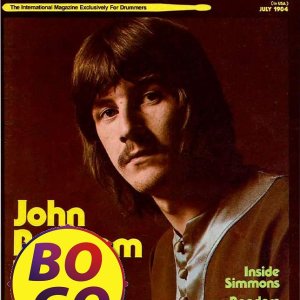 July 1984 Modern Drummer John Bonham BOGO