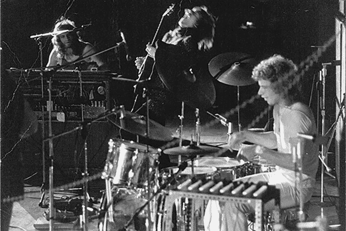 Bill Bruford with Yes 1971