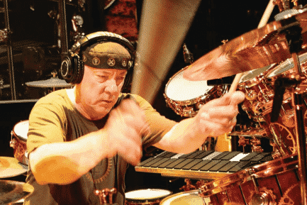Neil Peart by Andrew MacNaughtan