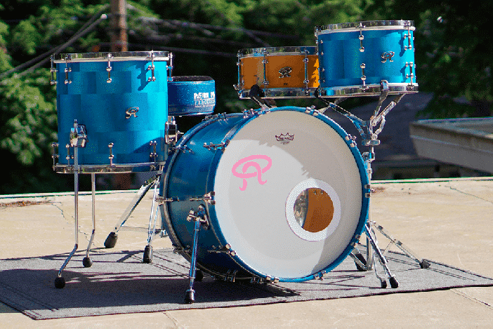Angel Drums – Segment-Shell Maple Drumset