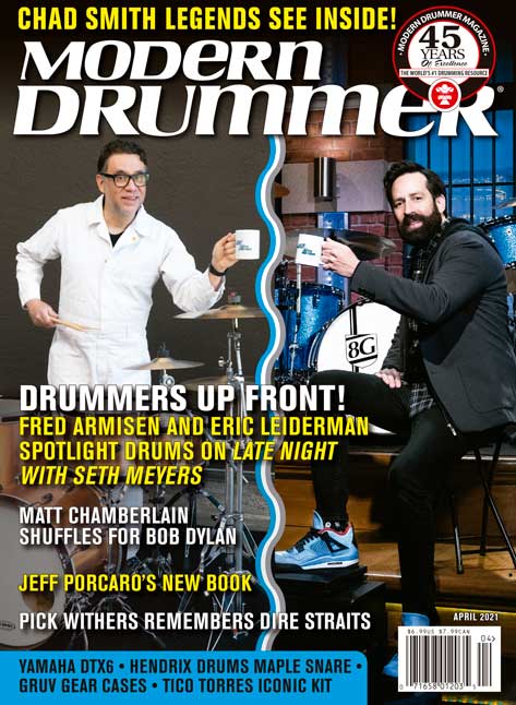 April 2021 Modern Drummer Magazine