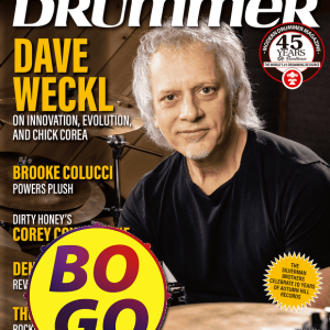 May 2021 Modern Drummer Dave Weckl BOGO