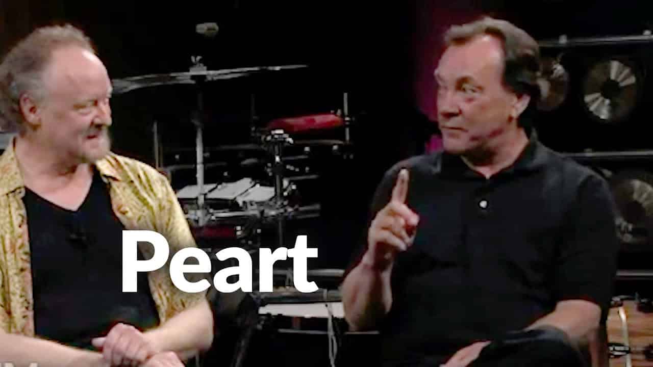 Neil Peart, Doane Perry & Terry Bozzio on DC LIVE (courtesy of Drum