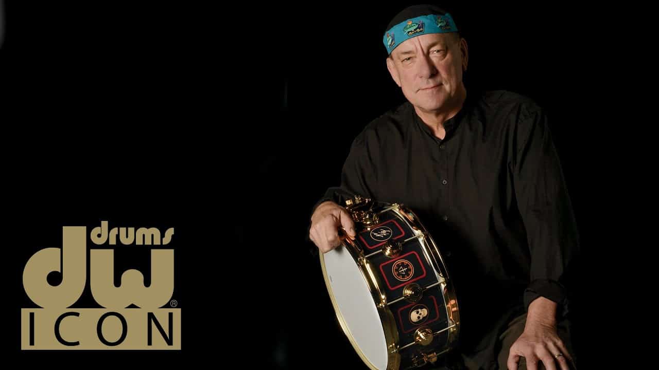 DW R40 ICON Snare Drum feat. Neil Peart (RUSH) Modern Drummer Magazine
