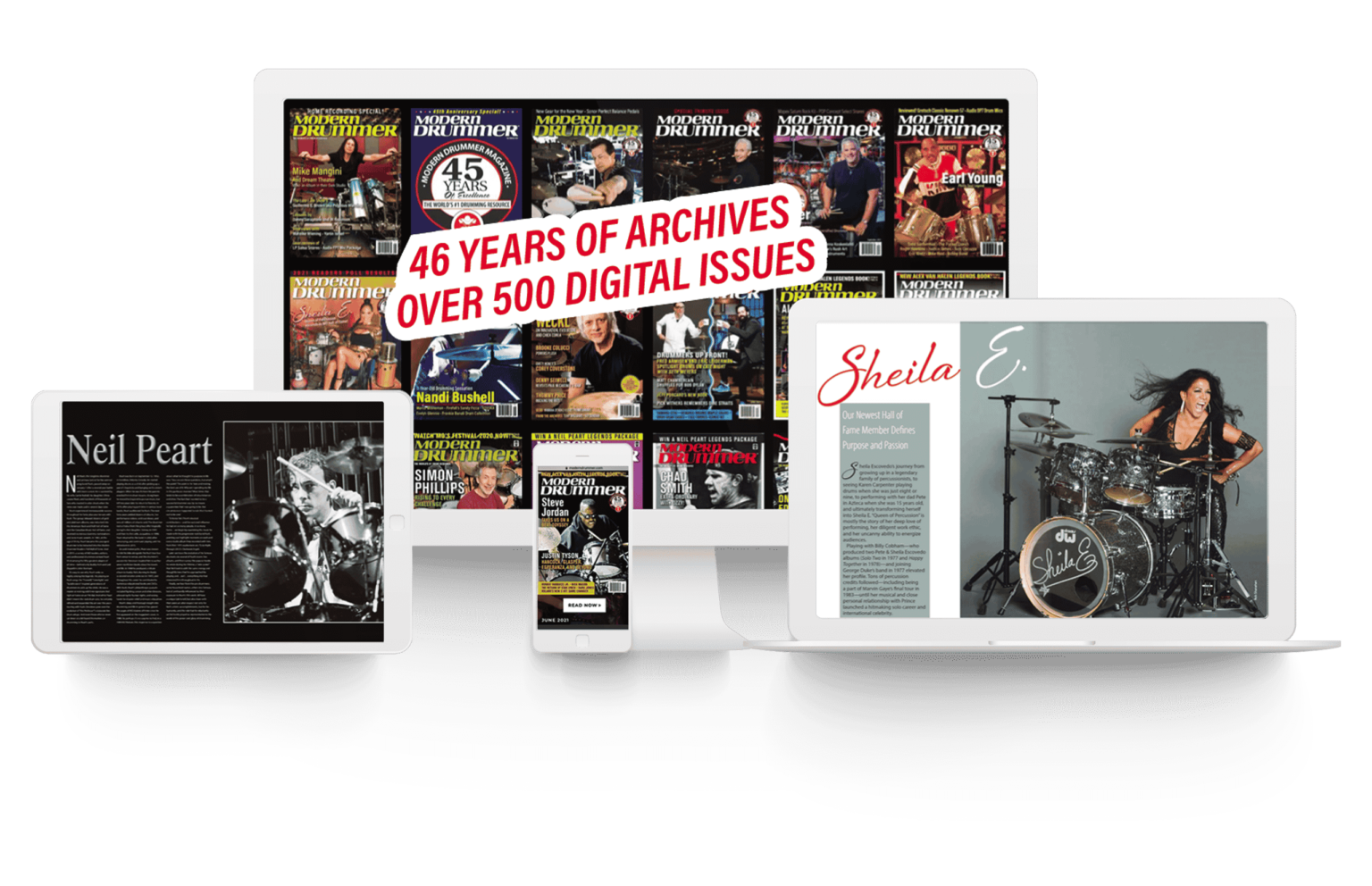 Free Digital Issue of Modern Drummer Modern Drummer Magazine