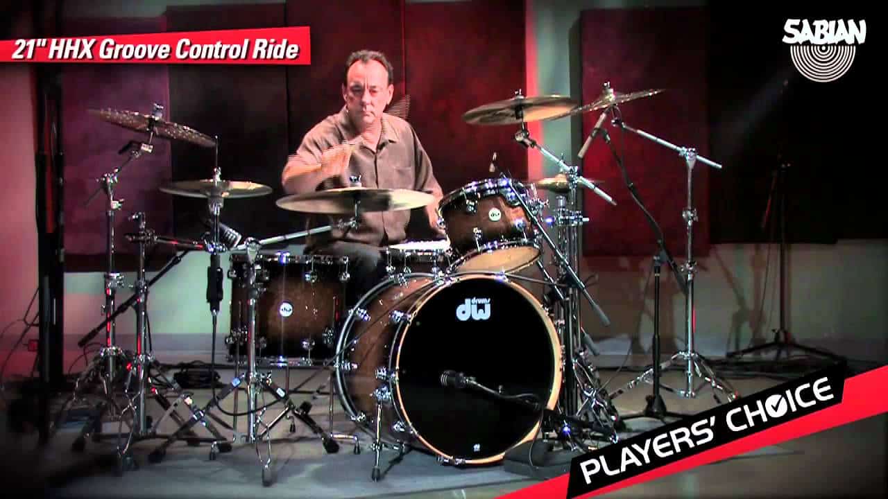 SABIAN Players' Choice Neil Peart Demos the 21" HHX Groove Control