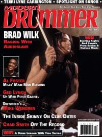 Brad Wilk Drummer | Modern Drummer Archive