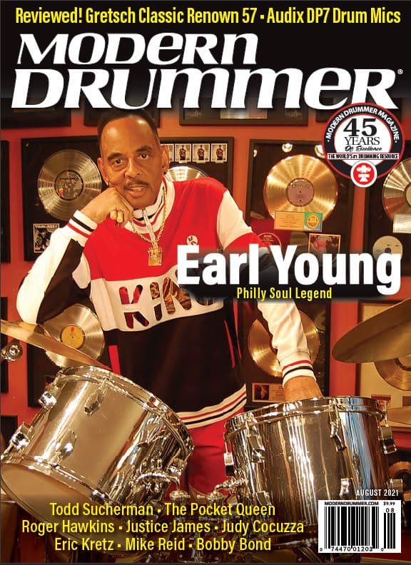 Modern Drummer August 2021 Issue - Earl Young