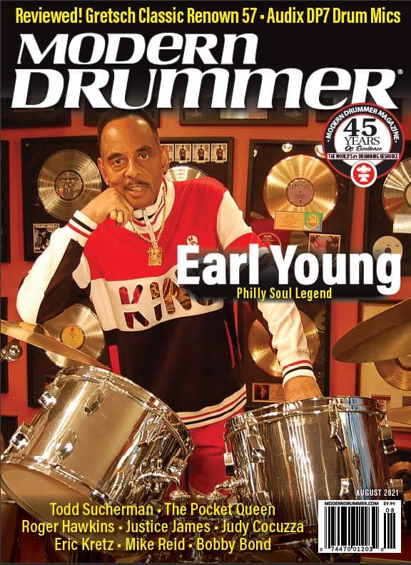 Modern Drummer August 2021 Issue - Earl Young