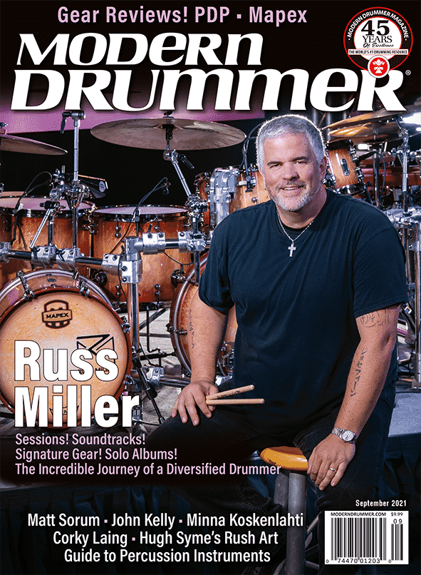 September 2021 Modern Drummer Magazine