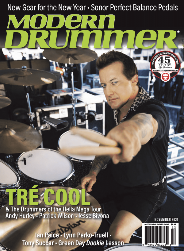 November 2021 Modern Drummer Magazine