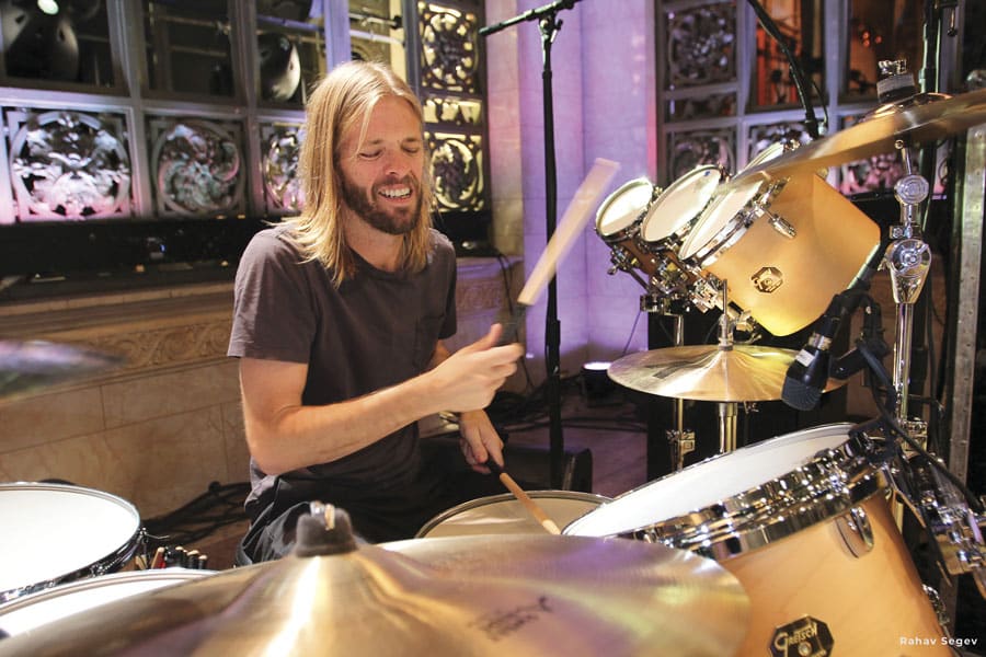 Taylor Hawkins Modern Drummer Magazine