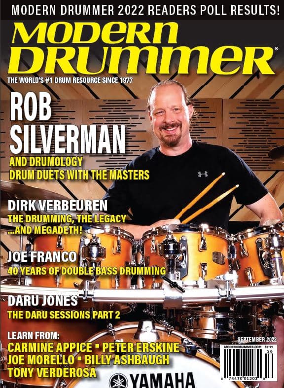Sep 2022 Modern Drummer Magazine