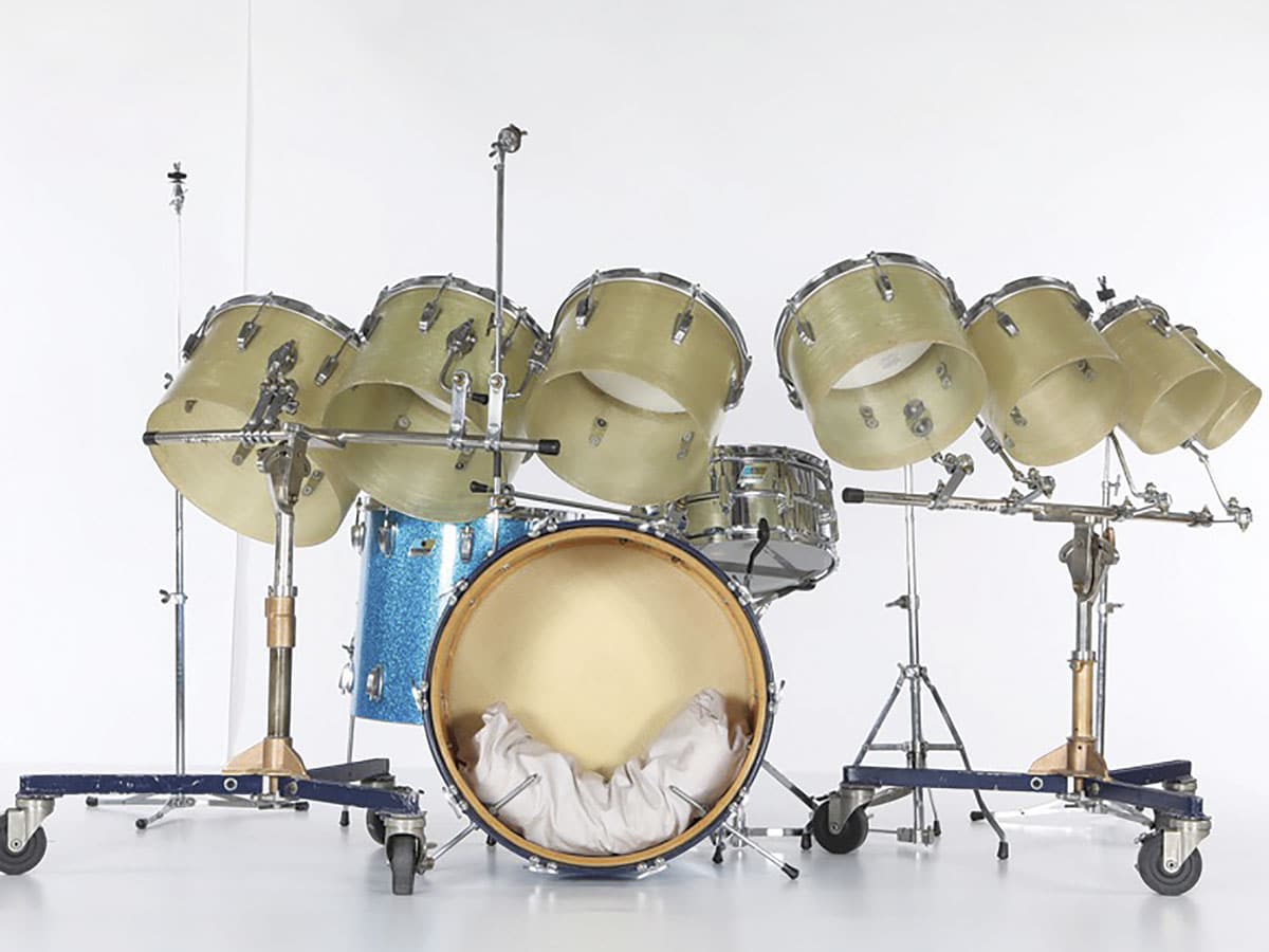 Hal Blaine's Ludwig and Blaemire and 70s Studio Kit - Modern Drummer Magazine