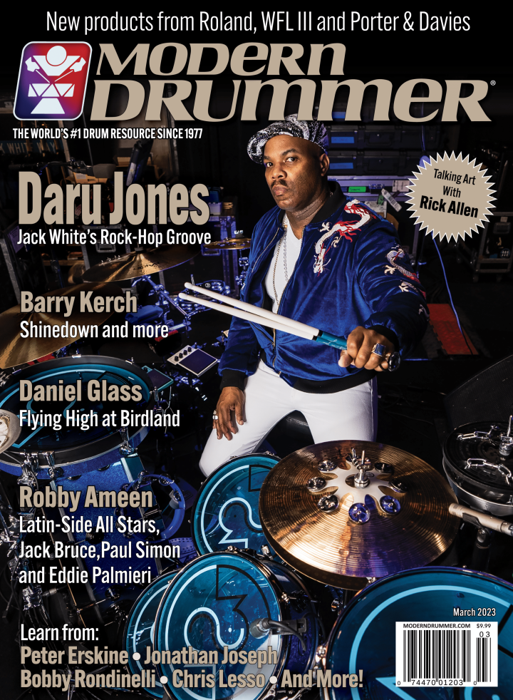 March 2023 Modern Drummer Magazine