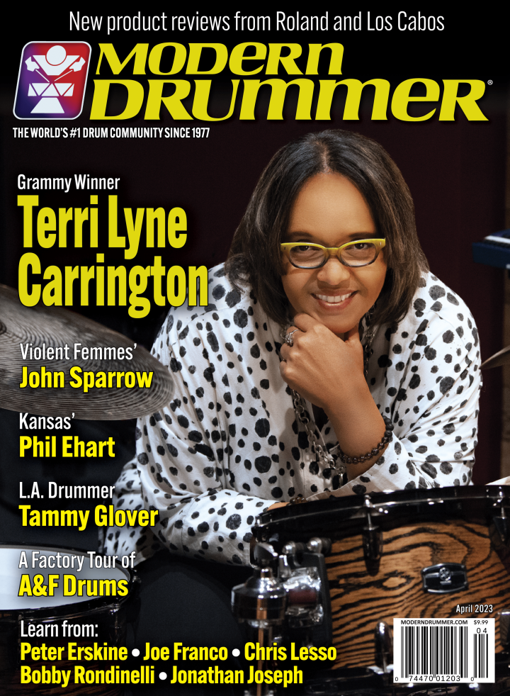 April 2023 Modern Drummer Magazine