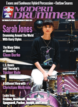 06_Modern-Drummer-June-2023 Magazine Cover Image