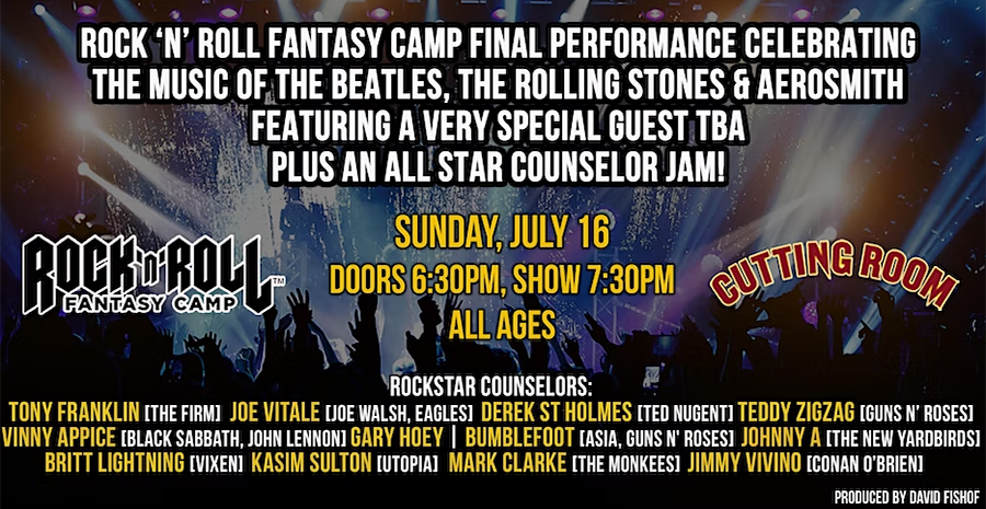 Rock'n'Roll Fantasy Camp Announces 2023 Edition