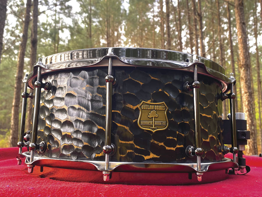 Outlaw Drums Sound Control Technology Snare A Clean Sounding, Extremely