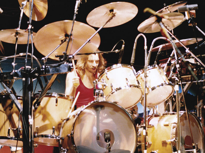 Steve Smith’s 1980 Sonor Phonic Kit Modern Drummer Magazine