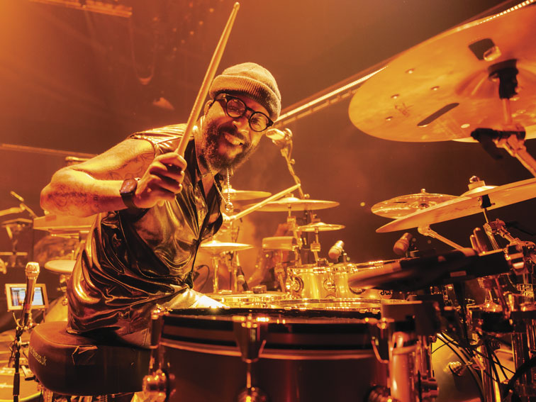 Jonathan Ginger Hamilton Drummer Modern Drummer Magazine