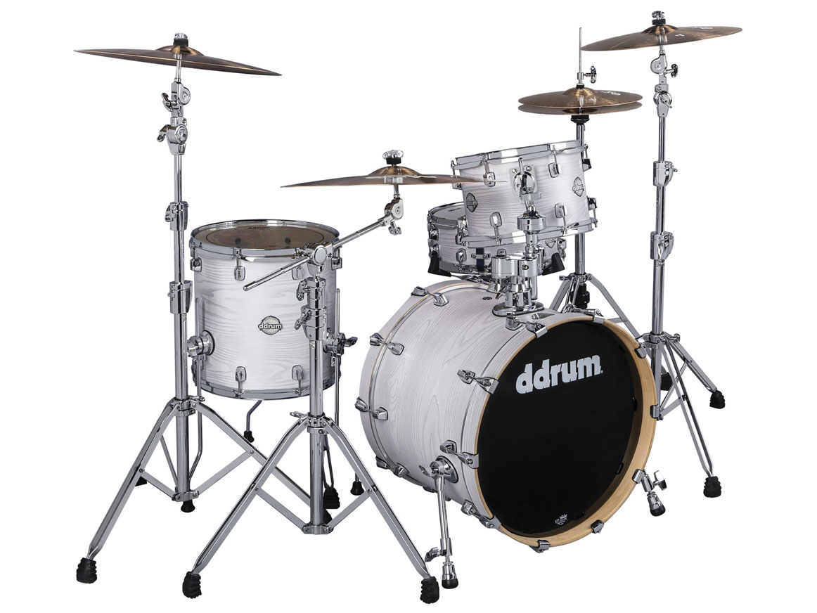 Ddrum Dominion Birch 4PC Shell Pack With Paper White Birch Wrap Quality ddrum-dominion-birch-4pc-shell-pack-with-paper-white-birch-wrap-quality