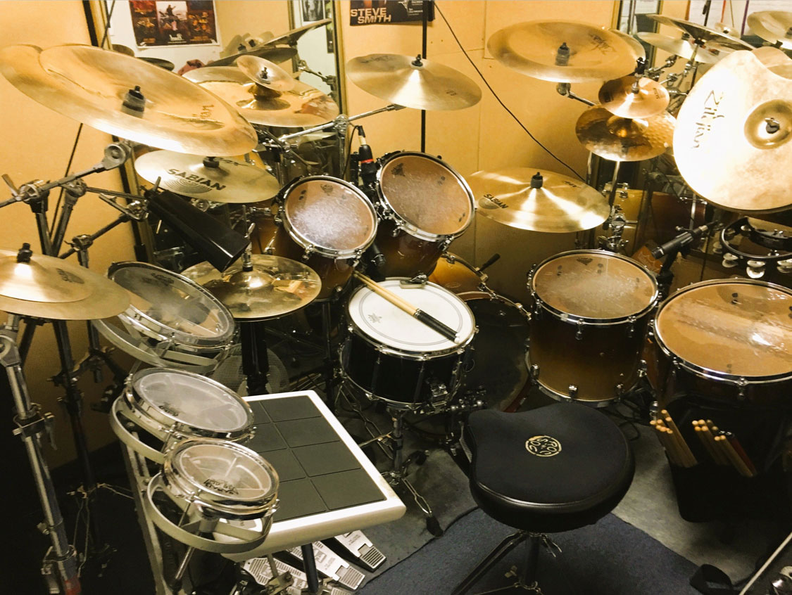 Stefano Ashbridge's Tama Sunburst Fade Starclassic - Modern