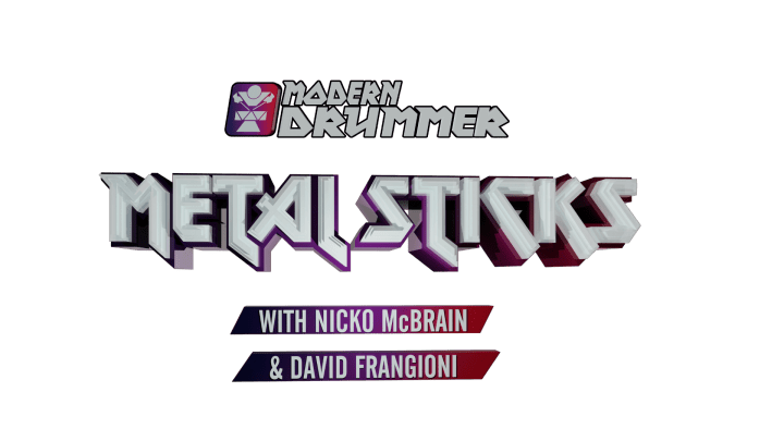 Iron Maiden’s Nicko McBrain launched ‘Metal Sticks,’ a powerhouse Heavy Metal show with Modern Drummer CEO David Frangioni