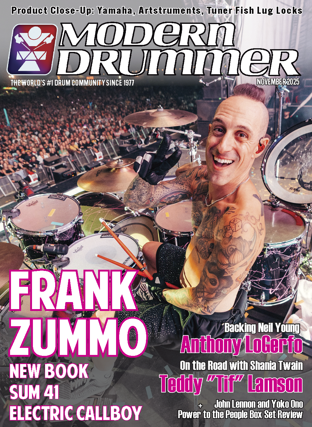 November 2025 – Volume 49 • Number 11 - Modern Drummer Magazine