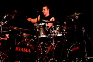 Drummer Michael Vafiotis