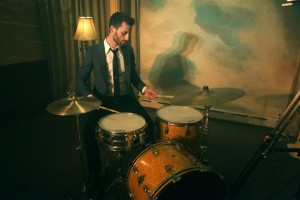 Drummer Evan Howard of Deadbeat Darling Blog