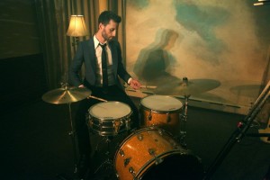 Drummer Evan Howard of Deadbeat Darling Blog