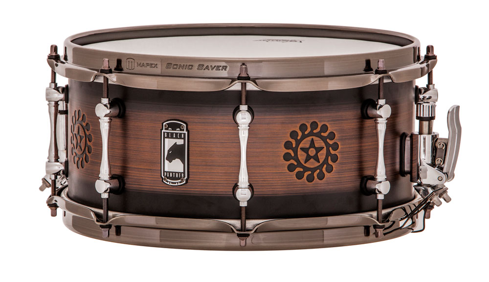 13x6 Mapex Brass Nomad Signature snare drum
