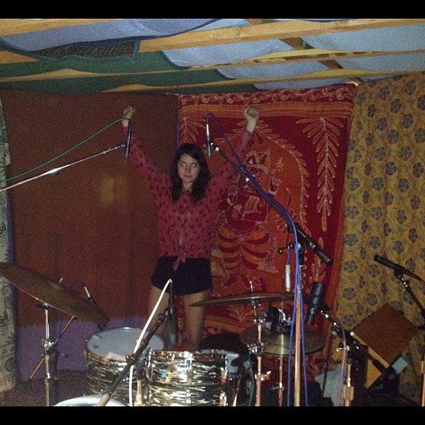 Drummer Stella Mozgawa
