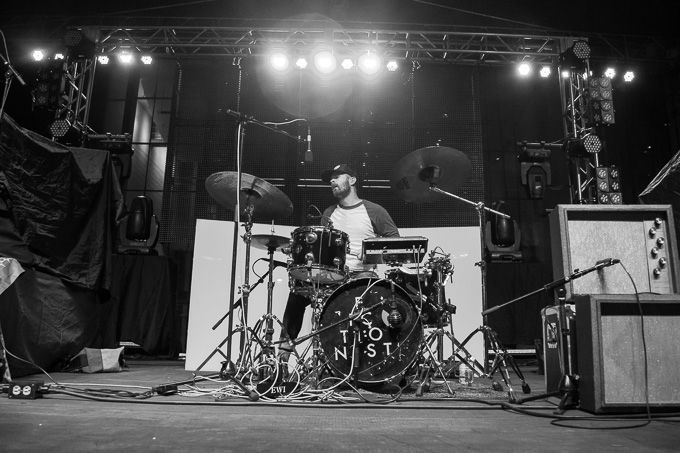Drummer Blog: Fictionist’s Aaron Anderson on Being a Left-Handed Player in a Right-Handed World