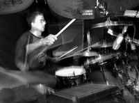 drummer Aaron Harris of King Crimson