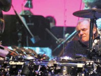 Alan White of Yes in Modern Drummer Magazine