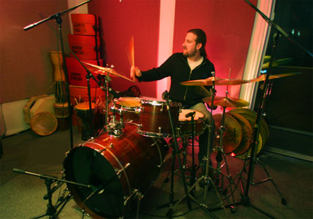 Drummer Aaron Comess