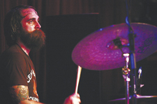Drummer Chris Wilson of Ted Leo And The Pharmacists