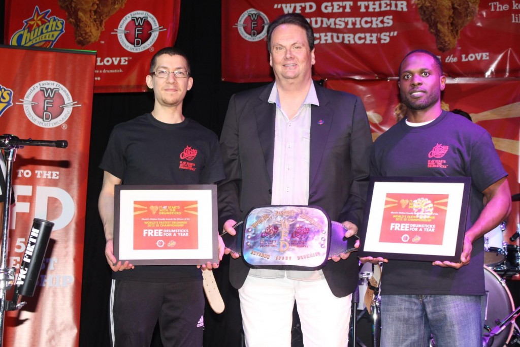 Church’s Chicken and World’s Fastest Drummer Name Charles Goodwin and Joshua Robinson Southeast Champions for 2015