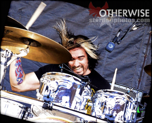 Drummer Corky Gainsford of Otherwise Blog