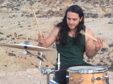 drummer Dan Lamagna of Suicide City